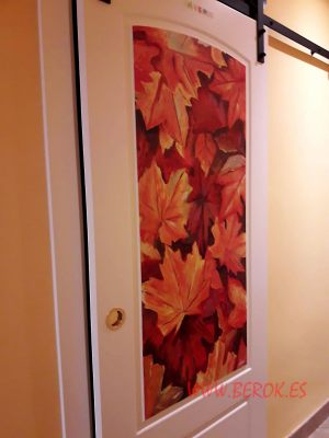 Pintura Mural Puerta Casa 300x100000